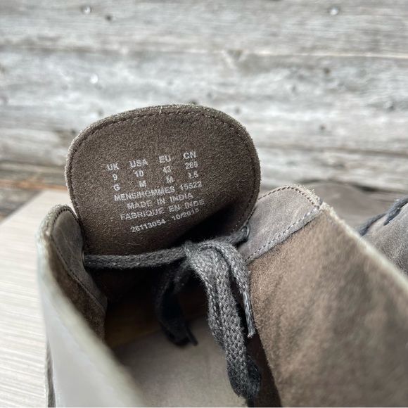 CLARKS Bushacre 2 Casual Chukka Boots / Ms-Sz 10 - Picture 9 of 9